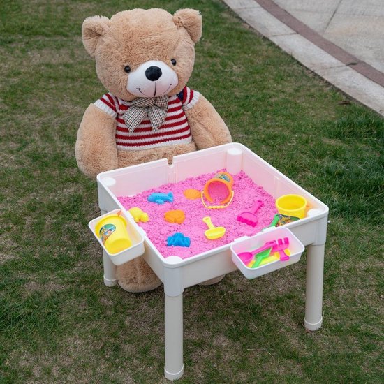 Decopatent® - 2in1 Kindertafel - Watertafel met Hengel en Vissen