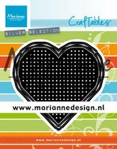Marianne Design Craftables Snijmallen - kruissteek Hart