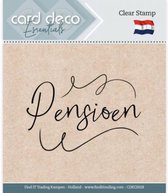 Card Deco Essentials - Clear Stamps - CDECS 028 Pensioen