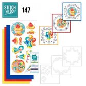 Stitch and Do 147 - L' Art de Jeanine - Happy anniversaire