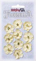 FLORELLA-Bloemen creme, 2,5cm