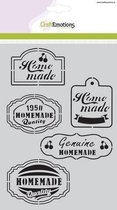 CraftEmotions Mask stencil Fifties Kitchen labels A5