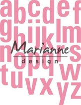 Marianne Design Collectables Snij en Embosstencil - Alfabet XXL