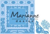 Marianne Design Creatables Snij en Embosstencil - Anja's Kanten Snijstencil
