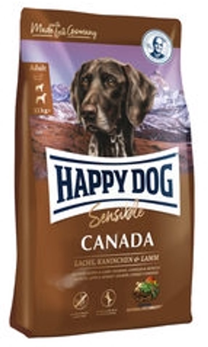 Happy Dog Happy Dog Grain Free Sensible Canada 4 kg - Hond