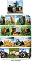 Good Morning Kinderdekbedovertrek "Agri" - Multi - (140x200 cm)