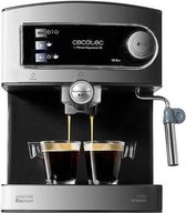 Cecotec Express Coffee Maker Handmatige Vermogen Espresso 20. 850W, druk 20 Bar, 1.5L tank, dubbele uitlaatarm, stoomboot, warme