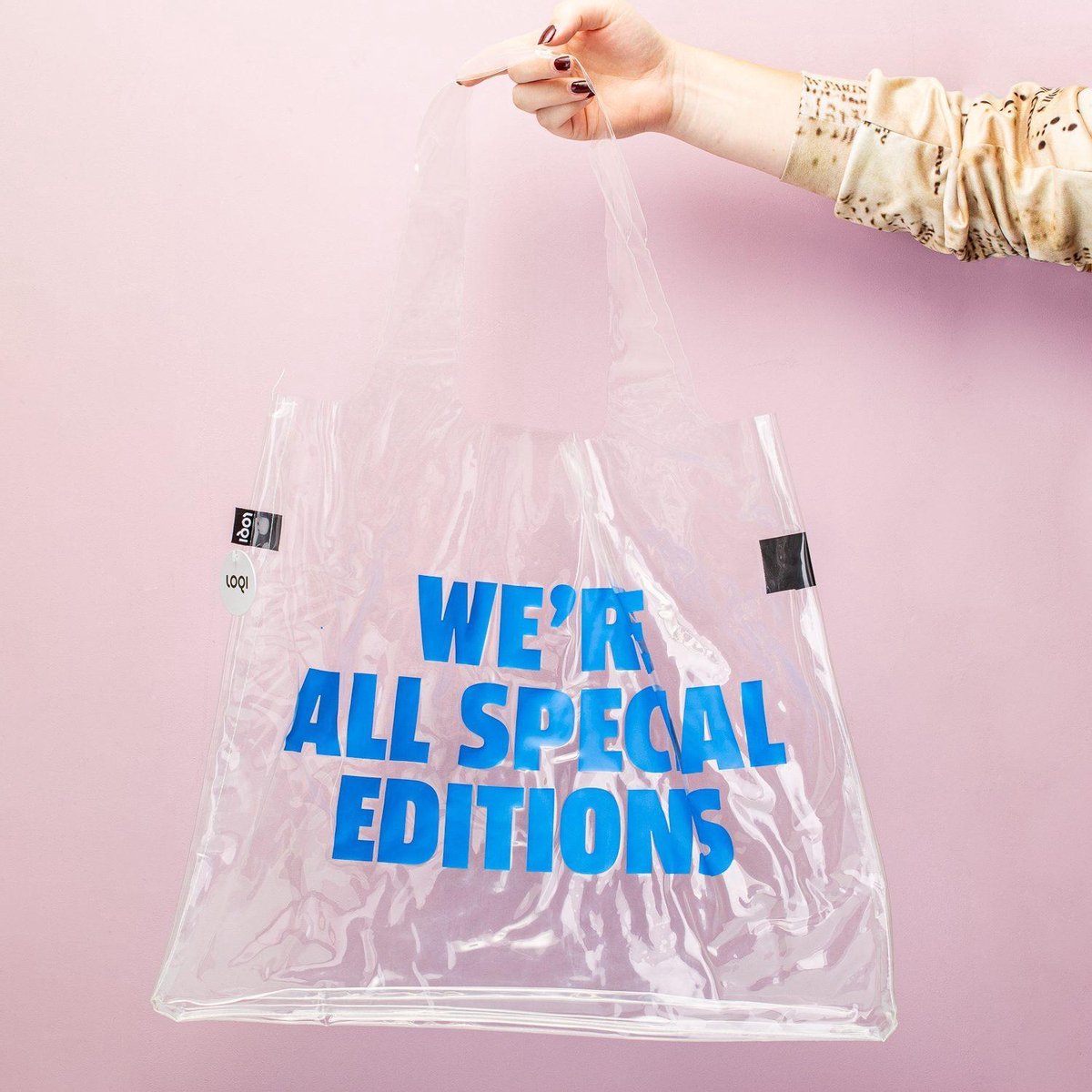 LOQI Transparante Tas - We're All Special Editions