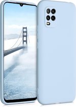 kwmobile telefoonhoesje voor Xiaomi Mi 10 Lite (5G) - Hoesje voor smartphone - Back cover in pastelblauw