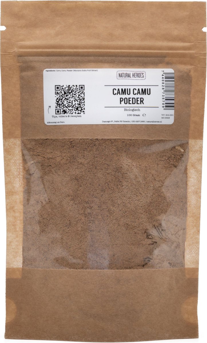 Natural Heroes - Camu Camu Poeder - Biologisch 250 gram