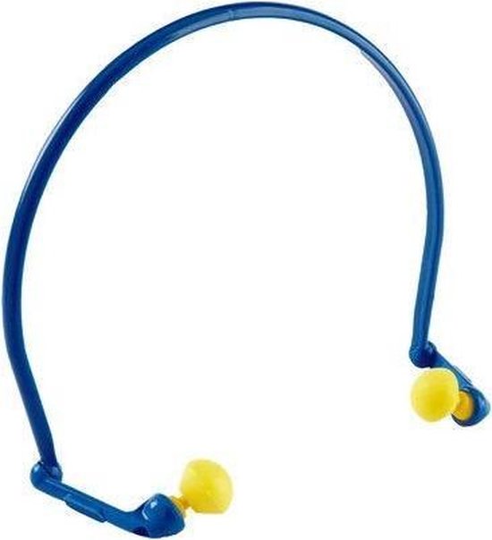 3M E.A.R Flexicap Series Yellow Disposable Band Ear Plugs 23db Rated 10 Pairs 241268 - Foto 7