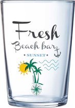Luminarc "Summer-Time-Fresh" Waterglazen 50cl - Glas (Set van 12) En Yourkitchen E-kookboek - Heerlijke Smulrecepten