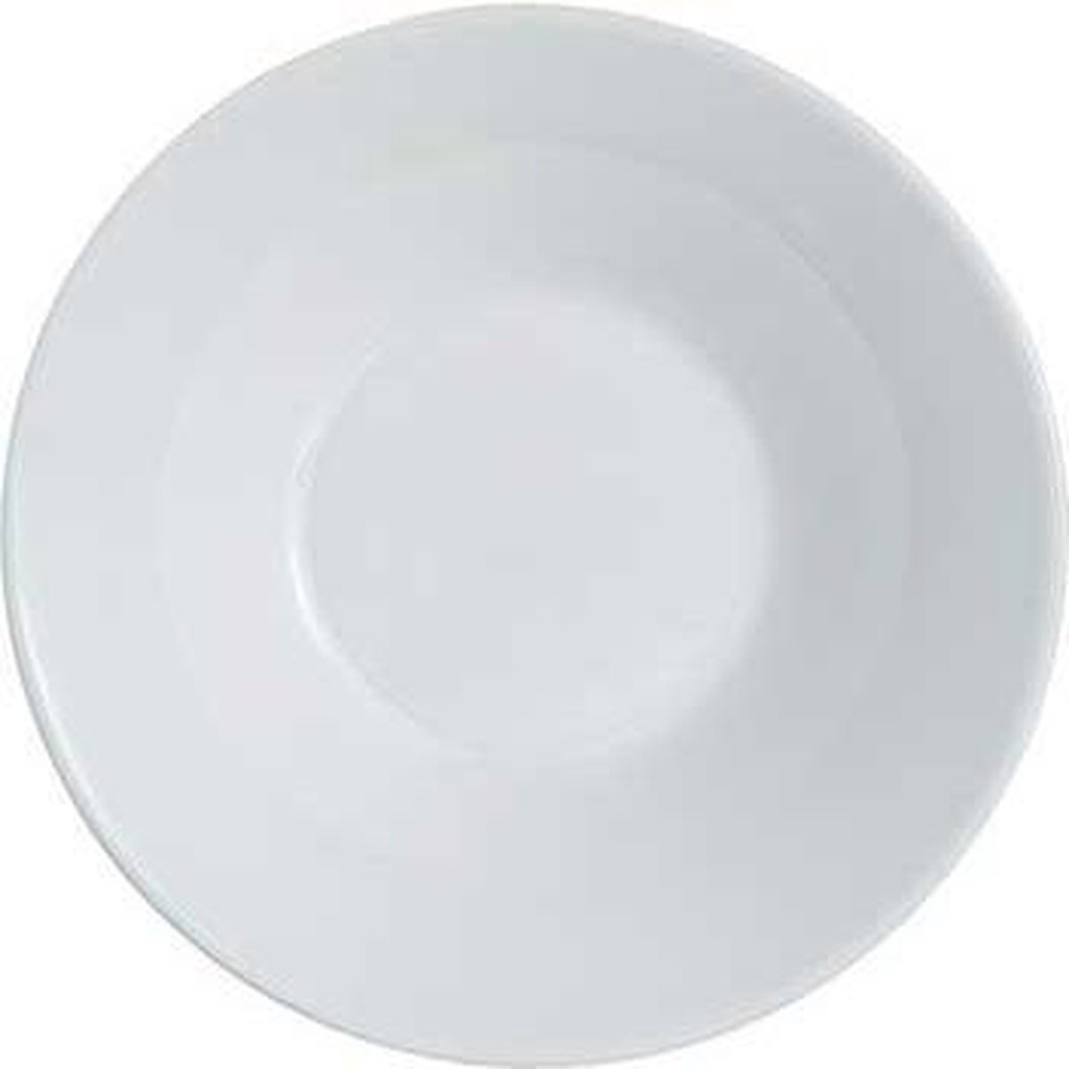 Alizee Granit - Diep Bord - Wit - D23cm (set van 6).