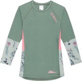 O'Neill - UV-shirt voor meisjes - Longsleeve - Print - Leliegroen - maat 104cm