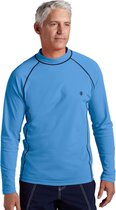 Coolibar - UV-beschermend zwemshirt lange mouwen heren - Surf Blauw