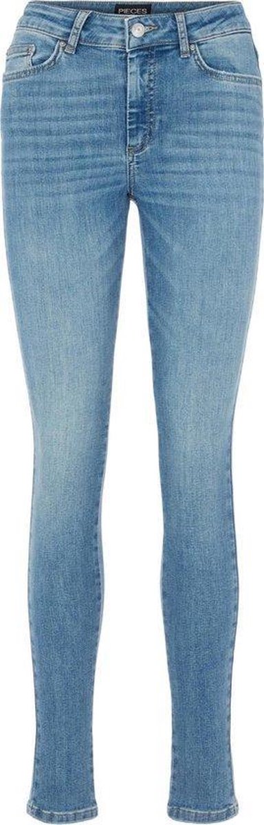 Pieces Delly Skinny 124 Jeans Met Middelhoge Taille Blauw XS / 30 Vrouw |  bol.com