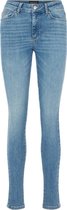 Pieces Delly Skinny 124 Jeans Met Middelhoge Taille Blauw XS / 30 Vrouw