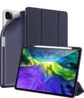 Apple iPad Pro 2021 Hoes (11 Inch) - Dux Ducis Osom Tri-Fold Book Case Series - Blauw
