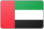 Vlag Verenigde Arabische Emiraten - 200 x 300 cm - Polyester