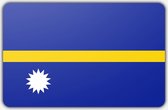 Vlag Nauru - 150 x 225 cm - Polyester