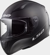 LS2 FF353 Rapid Mini Single Mono Matt Black Full Face Helmet L - Maat L - Helm