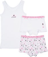 Funderwear meisjes setje Princess  - 110  - Wit