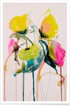 JUNIQE - Poster Bloom Series Bright 0919 -40x60 /Kleurrijk