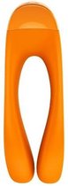 Satisfyer Candy Cane Vingervibrator - Oranje