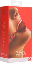 Silicone Ball Gag - Red