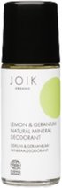 Joik Deodorant Vegan Natural Mineral Unisex 50 Ml Geranium Citrus