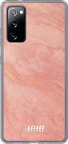 6F hoesje - geschikt voor Samsung Galaxy S20 FE - Transparant TPU Case - Sandy Pink #ffffff