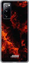 6F hoesje - geschikt voor Samsung Galaxy S20 FE - Transparant TPU Case - Hot Hot Hot #ffffff