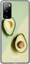 6F hoesje - geschikt voor Samsung Galaxy S20 FE - Transparant TPU Case - Avocado Aficionado #ffffff