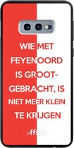 6F hoesje - geschikt voor Samsung Galaxy S10e -  TPU Case - Feyenoord - Grootgebracht #ffffff