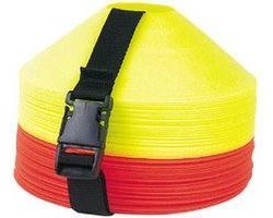Band voor hoedjes - Stevig Nylon - Voor trainingshoedjes - Voetbal trainingsmateriaal - Alleen de band wordt geleverd
