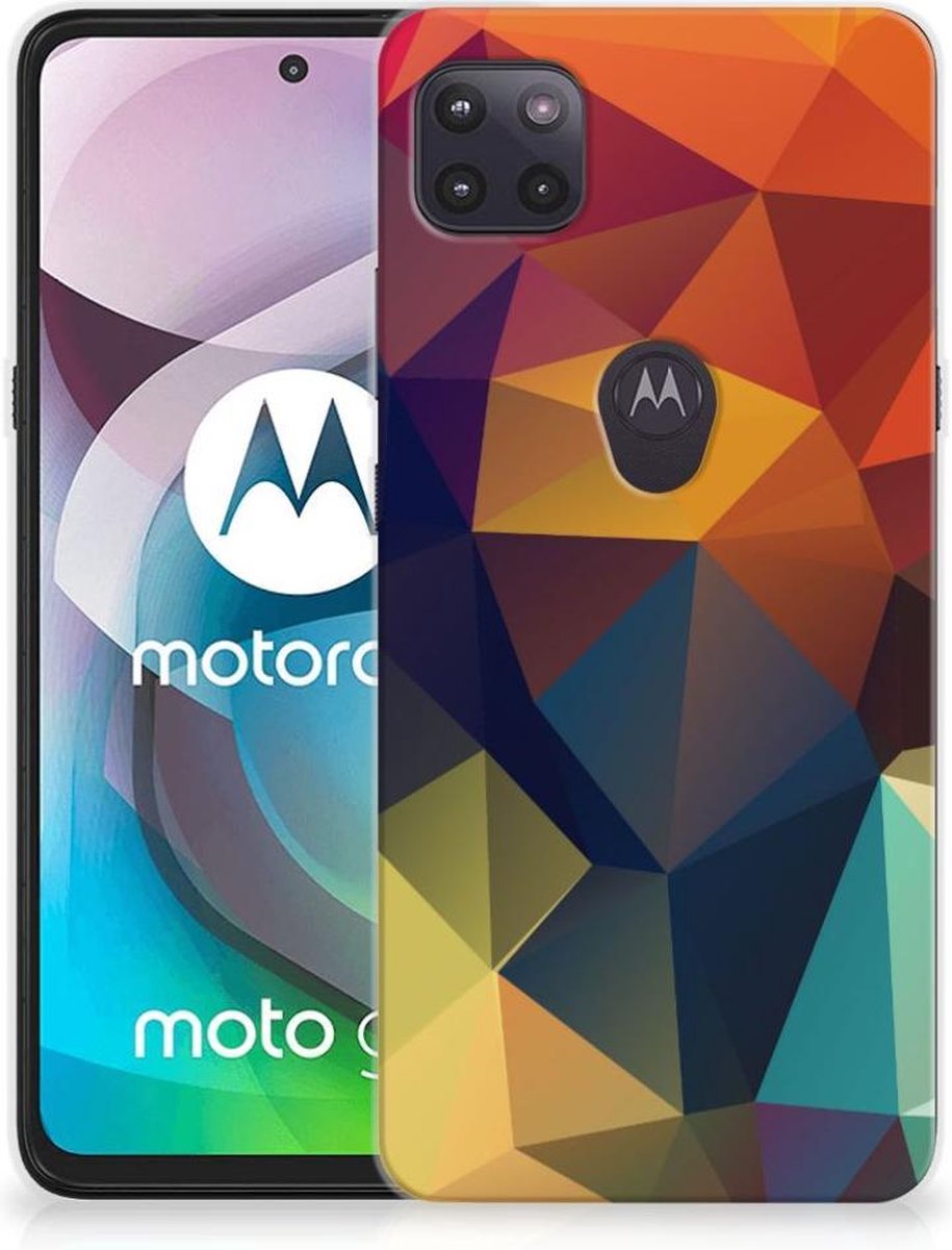 Motorola Moto G 5G TPU Hoesje Polygon Color