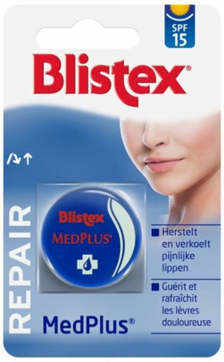 Pot Blistex Med Plus - 7 gr - Baume à lèvres | bol.com
