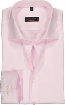 ETERNA modern fit overhemd - niet doorschijnend twill heren overhemd - licht roze - Strijkvrij - Boordmaat: 44