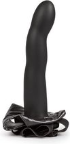 Holle strap on - Zwart - Toys voor dames - Strap on - Zwart - Discreet verpakt en bezorgd