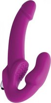 Evoke Strapless Strap On Dildo - Toys voor dames - Strap on - Roze - Discreet verpakt en bezorgd