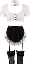 Serveersters Outfit - Dames Lingerie - Small - Kostuums - Diverse kleuren - Discreet verpakt en bezorgd