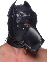 Puppy Play Masker - BDSM - Maskers - Zwart - Discreet verpakt en bezorgd
