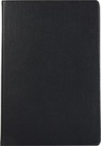 Samsung Galaxy Tab S7+ Hoes - Mobigear - 360 Rotating Serie - Kunstlederen Bookcase - Zwart - Hoes Geschikt Voor Samsung Galaxy Tab S7+