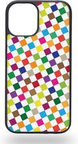 Colourful-tiles telefoonhoesje - Apple iPhone 12 mini