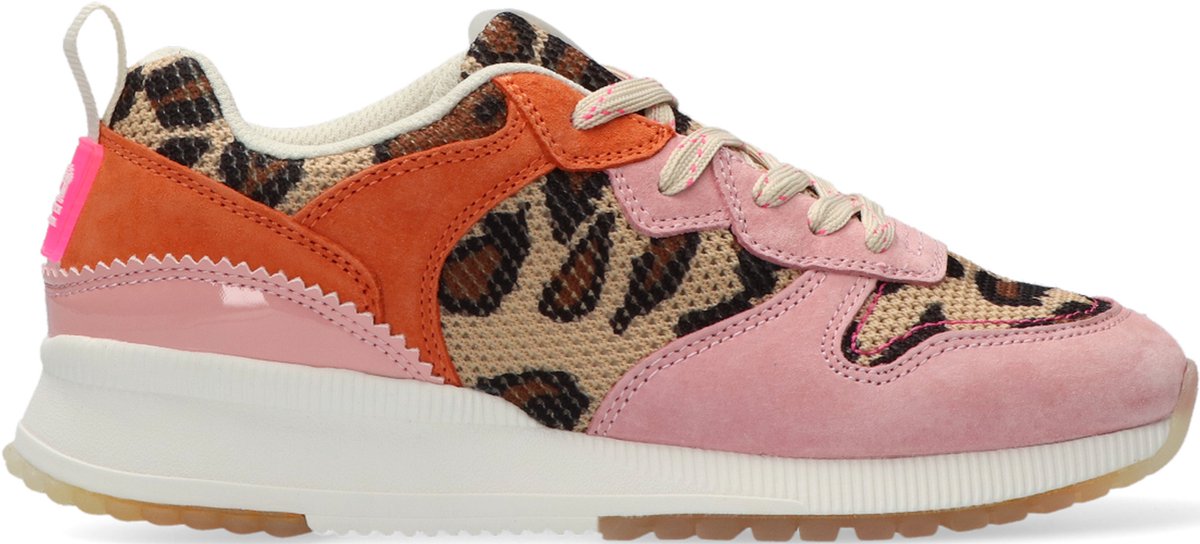 Scotch Soda Dames Lage sneakers Vivi Roze Maat 38 bol
