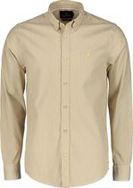 Scotch & Soda Overhemd - Slim Fit - Beige - XXL