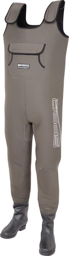 Spro Neoprene 4mm Chest Wader PVC Boots | Maat 41