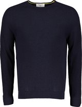 New In Town Pullover - Slim Fit - Blauw - XL
