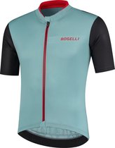 Rogelli Minimal - Fietsshirt Korte Mouwen - Heren - Maat L - Grijs, Zwart, Rood