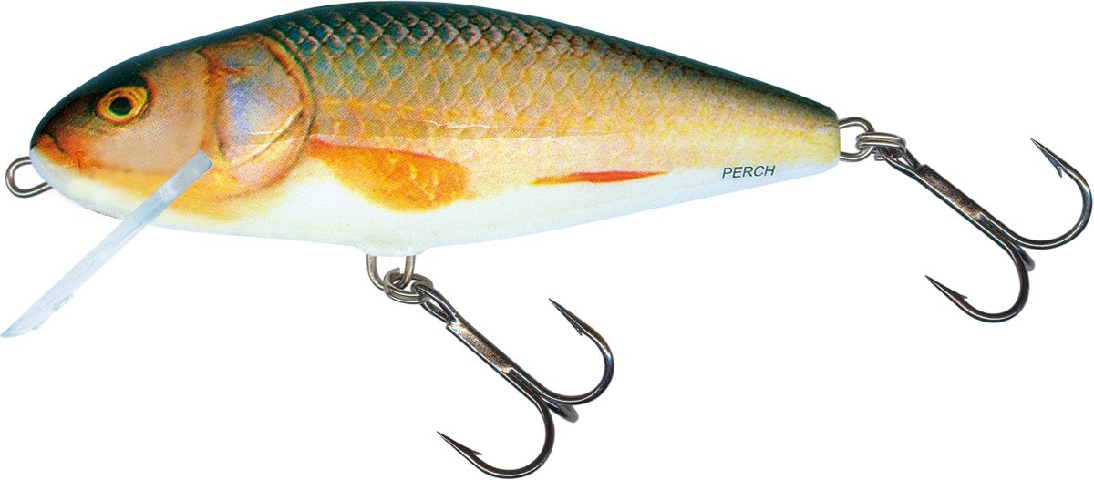 Salmo Perch Floating - Plug - Real Roach - 8cm - Roach